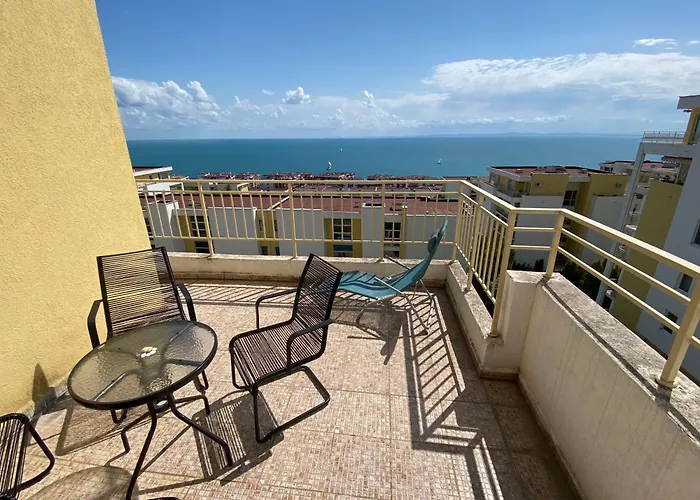 شقة Sea View Panoramic Apartments, Noks Crown Club سفيتي فلاس